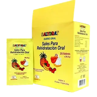 Sales De Rehidratacion Cj * 25 Sabores (Salydrat) Labquifar