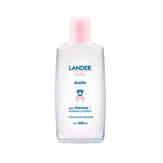 Aceite De Bebe 200ml Lander