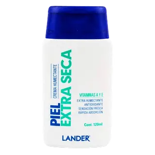 Crema Humectante Piel Extraseca 120 Gr Lander