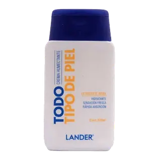 Crema Humetante Todo Tipo De Piel 120 Gr Lander