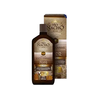Shampoo Tio Nacho Anti-Canas Henna 415 Ml Genomma Lab