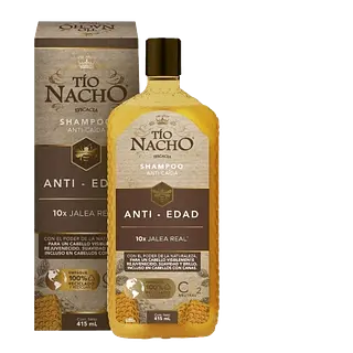Shampoo Tio Nacho Antiedad Jalea Real Fco 415 Ml Genomma Lab