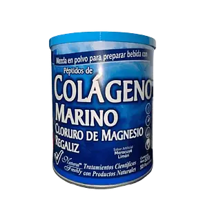 Colageno Marino + Cloruro De Magnesio 500 Gr Natural Freshly