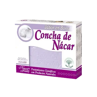 Jabon De Concha De Nacar Barra 90 Gr Natural Freshly
