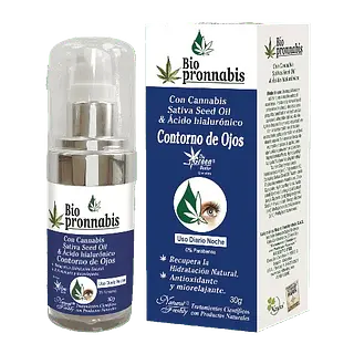 Biopronnabis Cannabis Sativa Contorno Ojos Noche Fco 30 Gr N