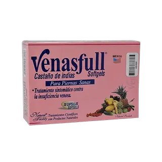 Venasfull Caja X X 30 Cap Natural Freshly