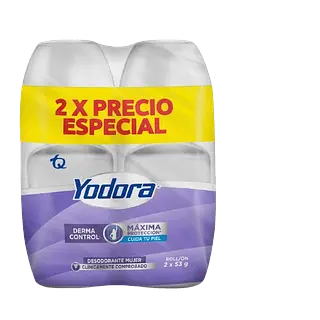 Yodora R/O Derma Control 2x Fco 53 Gr Pe Tq