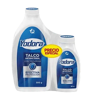 Yodora Talco Polvo Tarro 300+90 Gr Tq