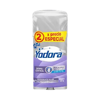 Yodora Barra Derma Control2 X Pe Fco X 45 Gr Tq
