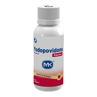 Yodopovidona Espuma Fco X 60 Ml Mk Tq