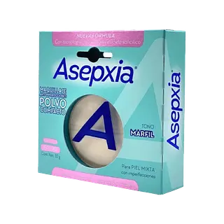 Polvo Compacto Asepxia Marfil Mate Caja 10 Gr Genomma Lab