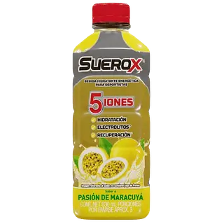 Suerox Adult 5iones Maracuya Frasco 630 Ml Genomma Lab
