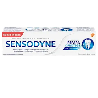 Crema Dental Sensodyne Repara Y Protege X100 Gr Haleon