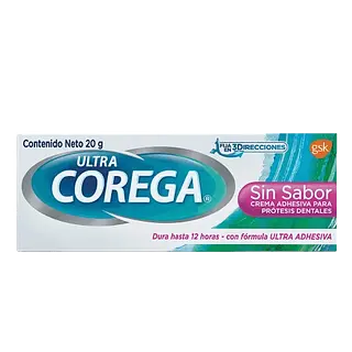 Crema Dental Ultra Corega Menta 3d X20 Gr Haleon