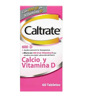 Caltrate 600 +Vitam D 400ui X60 Tab Haleon