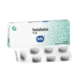 Venlafaxina 75 Mg X 7 Tab Mk Tq