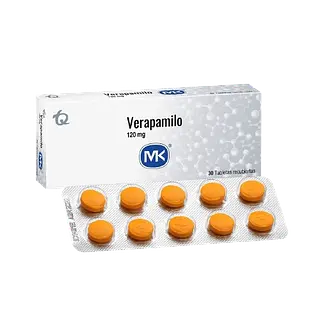 Verapamilo 120mg X 30 Tab Mk Tq