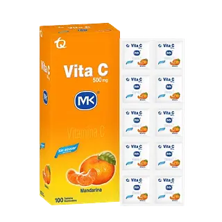 Vitamina C 500 Mg Tab Masti Naranja- Vitac X 100 Mk Tq
