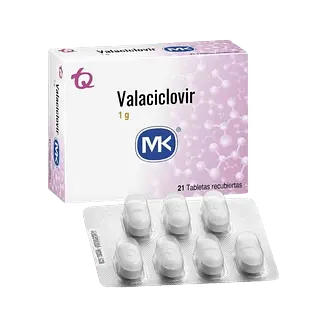 Valaciclovir 1 Gr Tab Caja X 21 Mk Tq