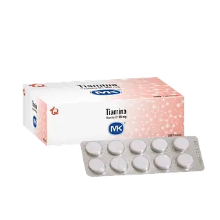 Tiamina 300 Mg X 250 Tabletas Mk Tq