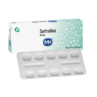 Sertralina 50mg Tab X 30 Mk Tq