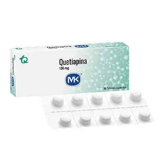 Quetiapina 100 Mg Tab X 30 Mk Tq