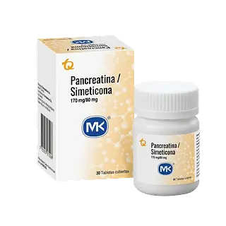 Pancreatina Simeticona Tab Fco X 30 Mk Tq