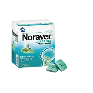Noraver Pastilla Menta Forte Caja*96