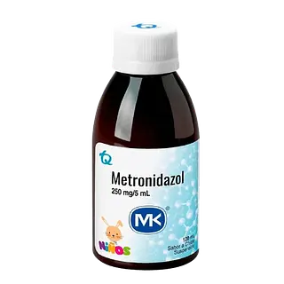Metronidazol 250mg/5ml Sus Fco 120 Ml Mk Tq