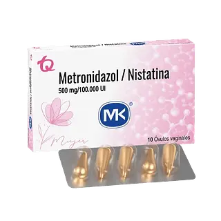 Metronidazol + Nistatina Ovulos X 10 Mk Tq
