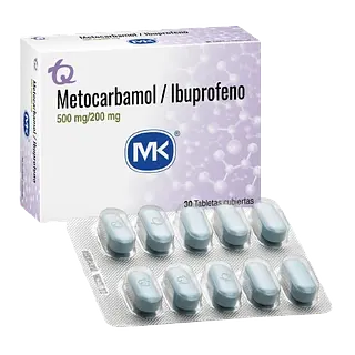 Metocarba500mg+Ibupro200mg X 30 Tab Mk Tq
