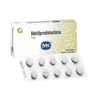 Metilprednisolona 4 Mg X 30 Tab Mk Tq
