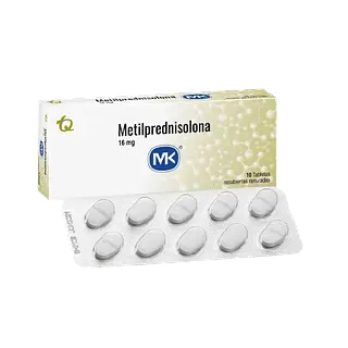Metilprednisolona 16 Mg X 10 Tab Mk Tq