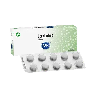 Loratadina 10 Mg Tab X 10 Mk Tq