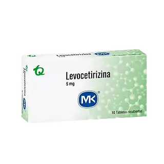 Levocetirizina 5mg X 10 Tab Mk Tq