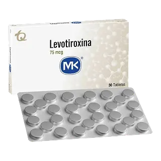 Levotiroxina 75 Mcg Tab X 30 Mk Tq