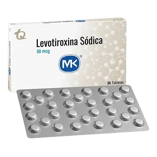 Levotiroxina 50mcg Tab X 30 Mk Tq