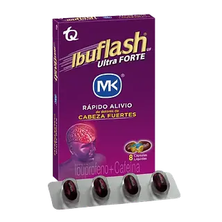 Ibuflash Ultra Forte 8 Caps Mk Tq