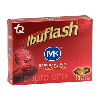 Ibuflash 400mg X 18 Caps Mk Tq