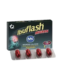 Ibuflash Migran X 8 Caps Mk Tq
