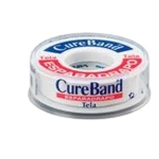 Esparadrapo Tela Cureband 1/2x5 Tq