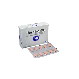 Diosmina 500 Mg Tab Caja X 30 Mk Tq