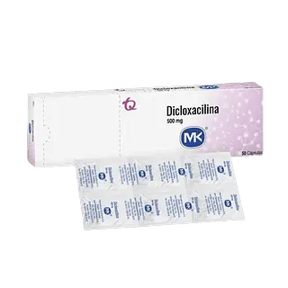 Dicloxacilina 500 Mg Cap X 50 Caps Mk Tq