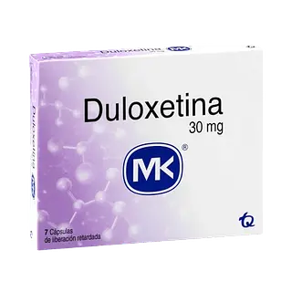 Duloxetina 30 Mg Caja X 7 Caps Mk Tq