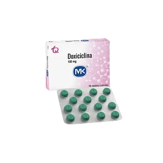 Doxiciclina 100 Mg Caja X 15 Tab Mk Tq