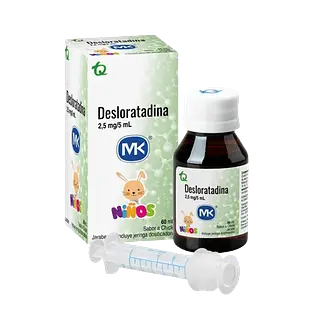 Desloratad 0.05 Jbe+Dosif Fco X 60 Ml Mk Tq