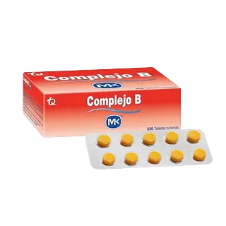 Complejo B Grageas X 250 Tab Mk Tq
