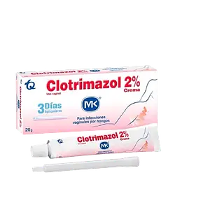 Clotrimazol 2% Crema Vaginal Tubo X 20 Gr Mk Tq