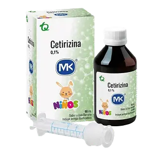 Cetirizina 0.1 Jbe +Dosif Fco X 60 Ml Mk Tq