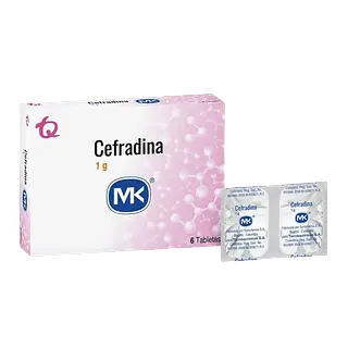 Cefradina 1g X 6 Tab Mk Tq